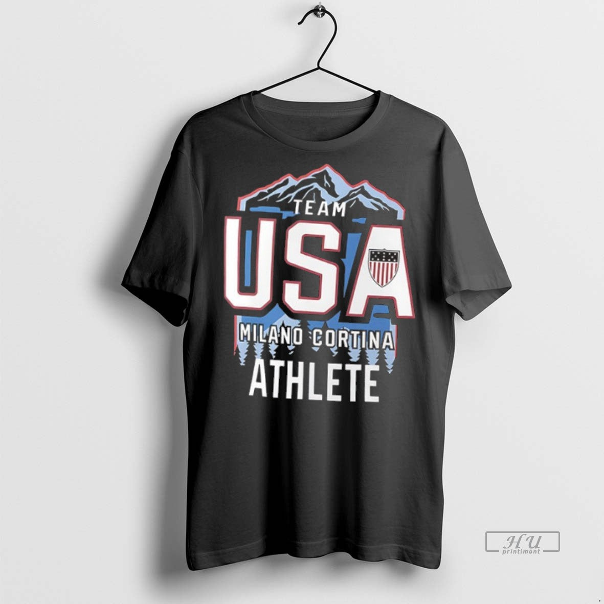Officials Team Usa Milano Cortina Athlete 2026 Winter Olympics 2 Sided Premium Tee Shirt Sweater