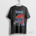 Officials Tennessee Titans Spiderman America Flag Premium T Shirt Sweater