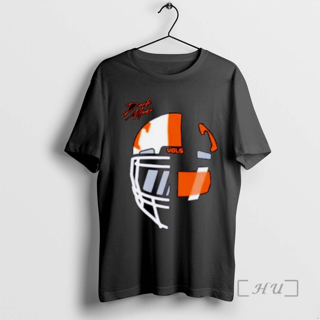 Officials Tennessee Volunteers Dark Mode Split Helmet Ornaments Tee Shirt Sweater