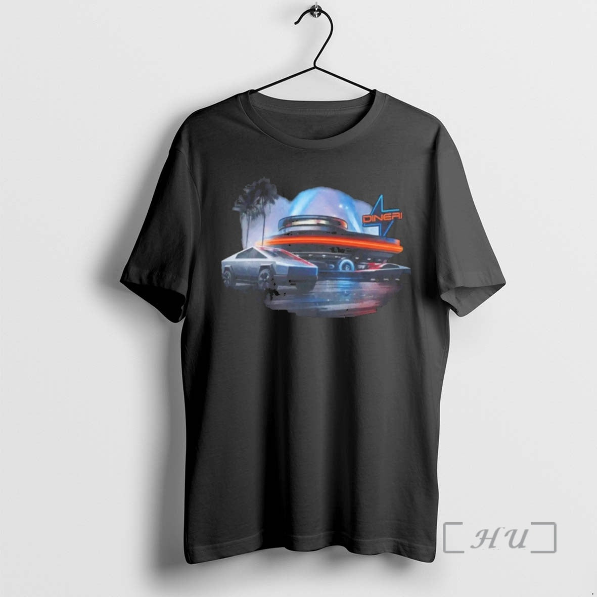 Officials Tesla Hollywood Retro Diner T Shirt Sweater