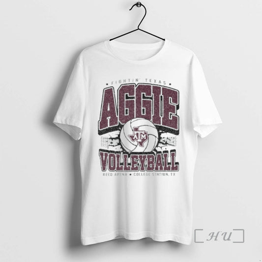 Officials Texas Am Aggie Volleyball Boxy Premium T Shirt Sweater
