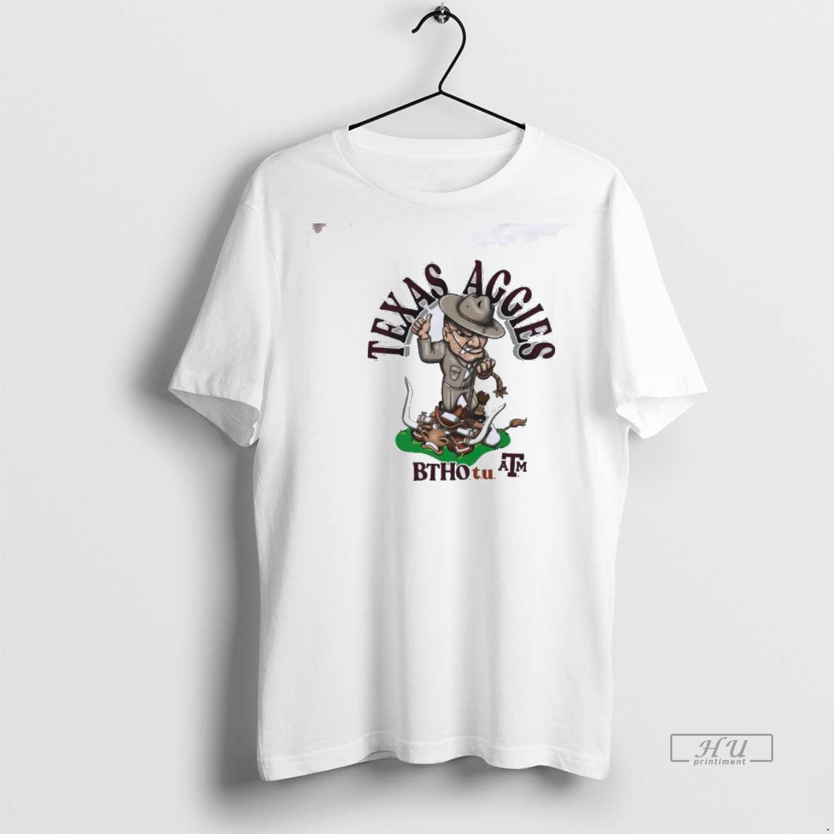 Officials Texas Am Aggies Btho Tu Beat Texas Mascot Premium Tee Shirt Sweater