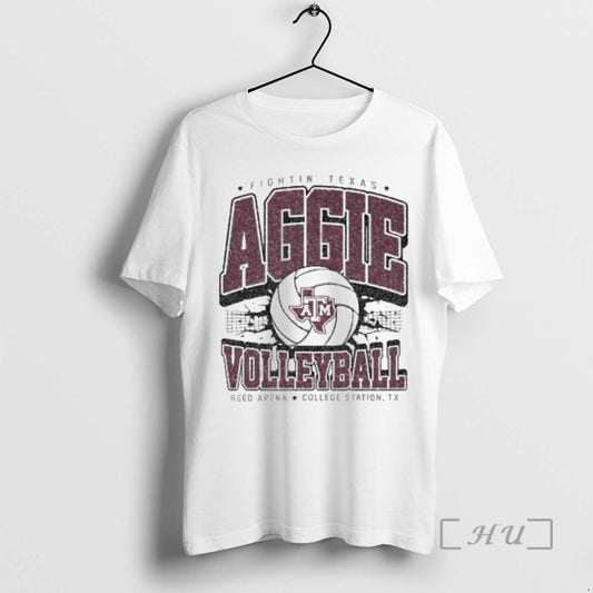 Officials Texas Am Aggies Volleyball Fightin Texas Reed Arena College Station Tx Vintage