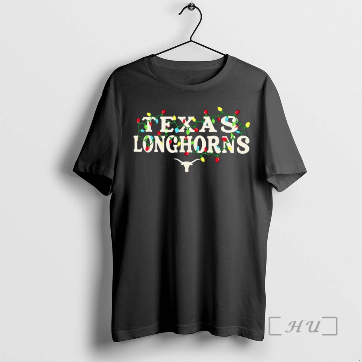 Officials Texas Longhorns String Lights Christmas