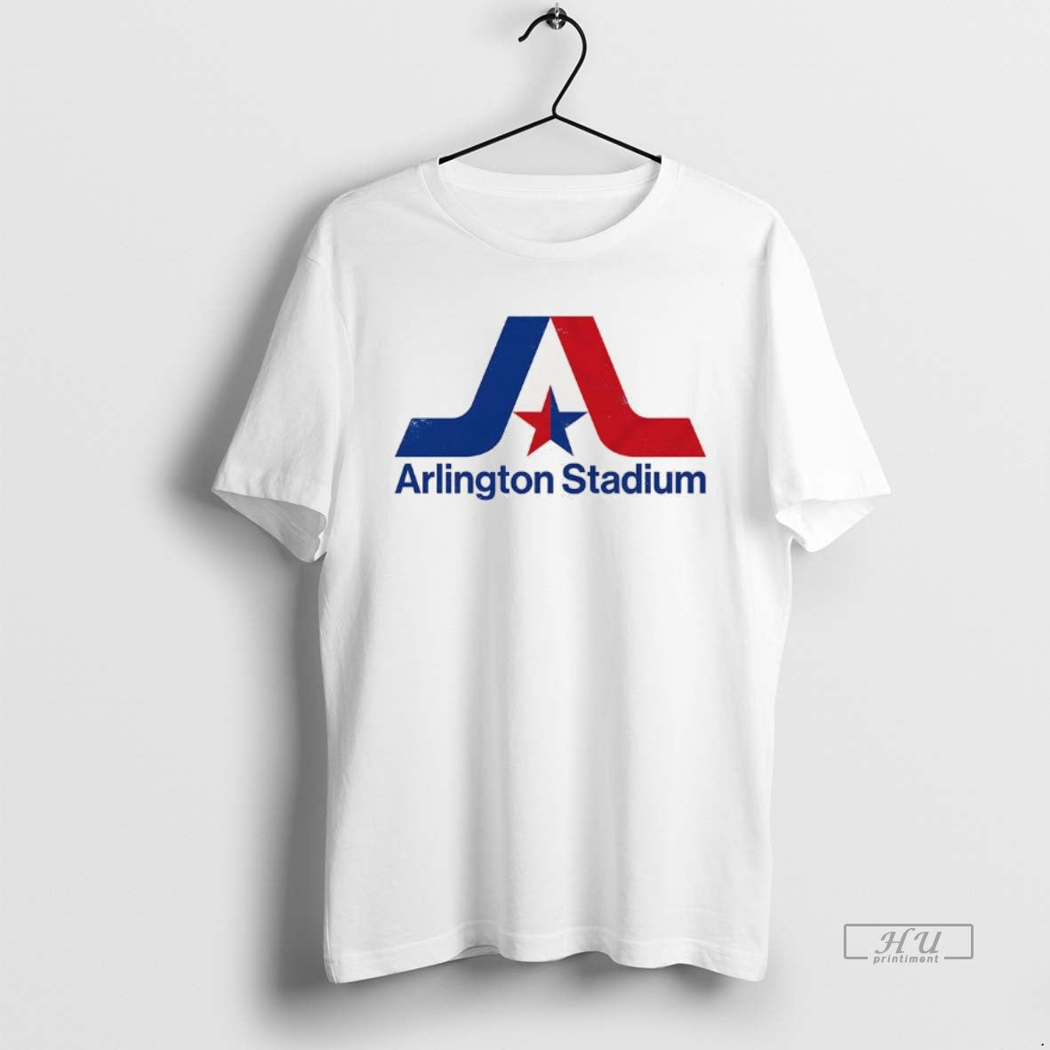 Officials Texas Rangers Baseball Arlington Stadium Logo Premium Tee Shirt Sweater