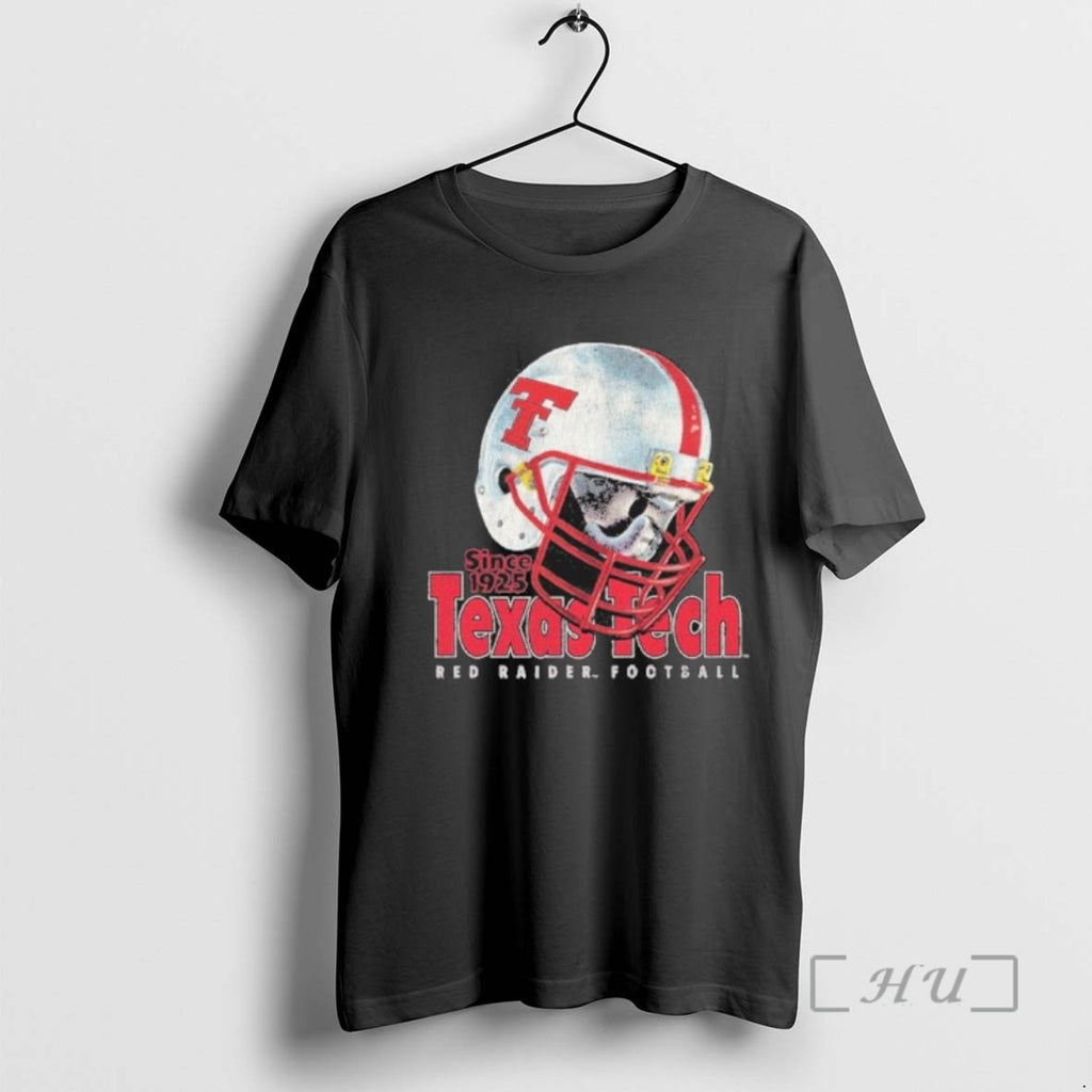 Officials Texas Tech Football Dogpile Helmet Tee Shirt Sweater