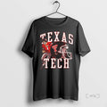 Officials Texas Tech Helmet And Player Number 1 T Shirt Sweater