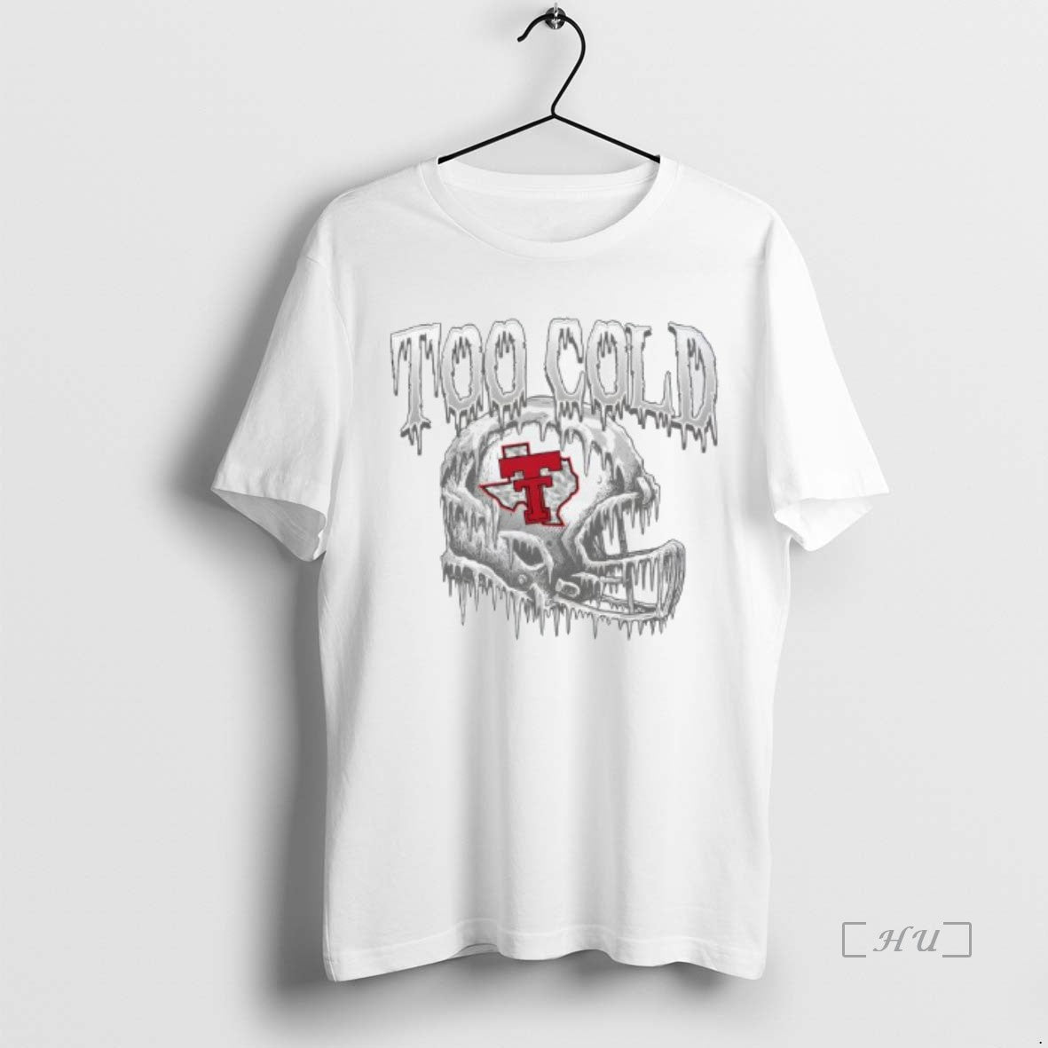 Officials Texas Tech Red Raider Too Cold Helmet Ice Logo Premium T Shirt Sweater