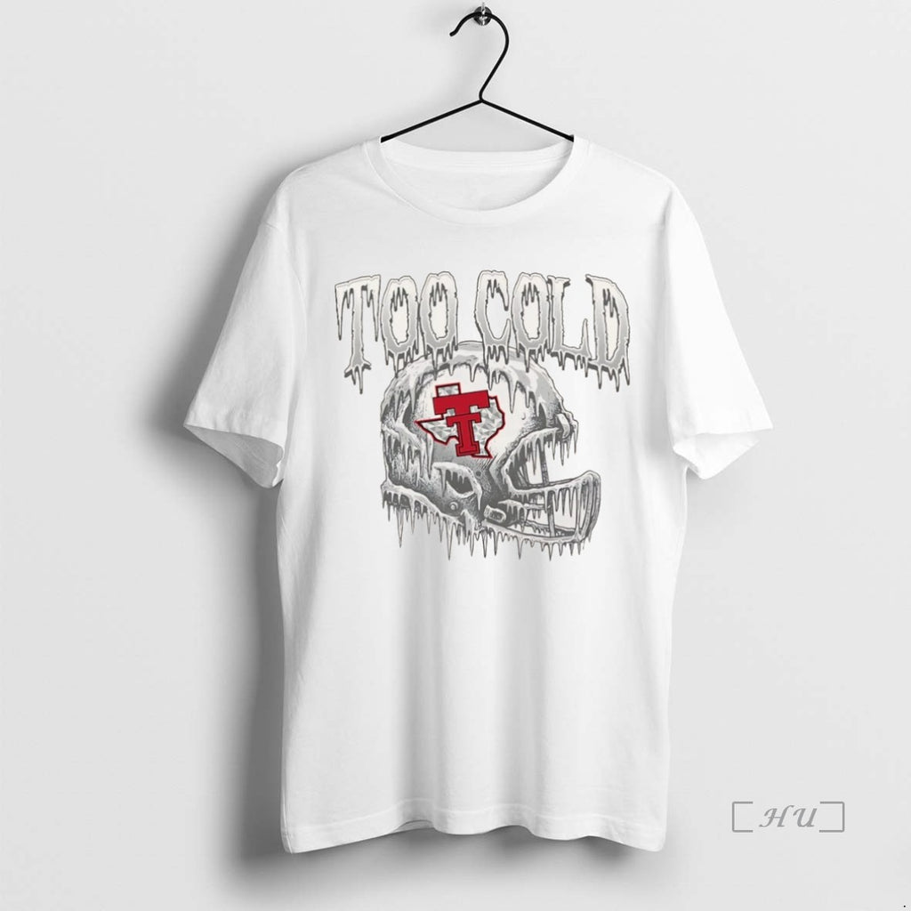 Officials Texas Tech Red Raiders Too Cold Helmet Christmas Premium T Shirt Sweater