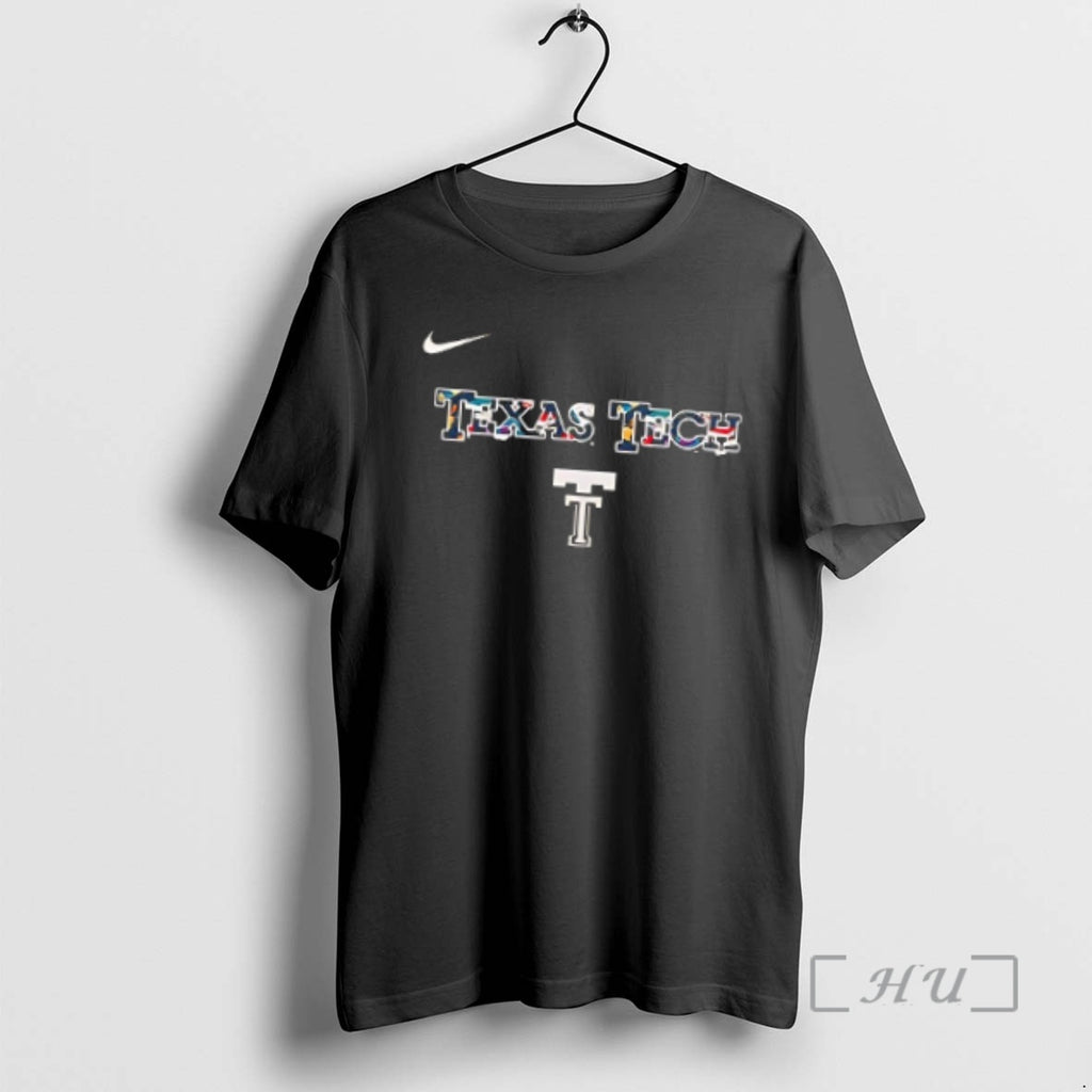 Officials Texas Tech Red Raiders Teachers Teach Love Inspire Appreciation Double Sided Graphic