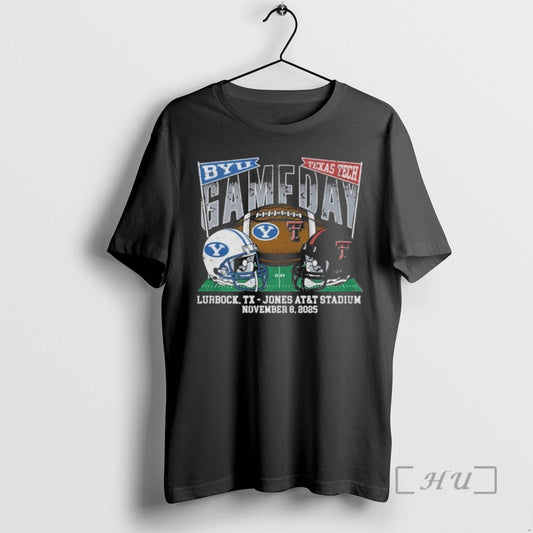 Officials Texas Tech Red Raiders Vs Byu Cougars 2025 Gameday Football Premium T Shirt Sweater