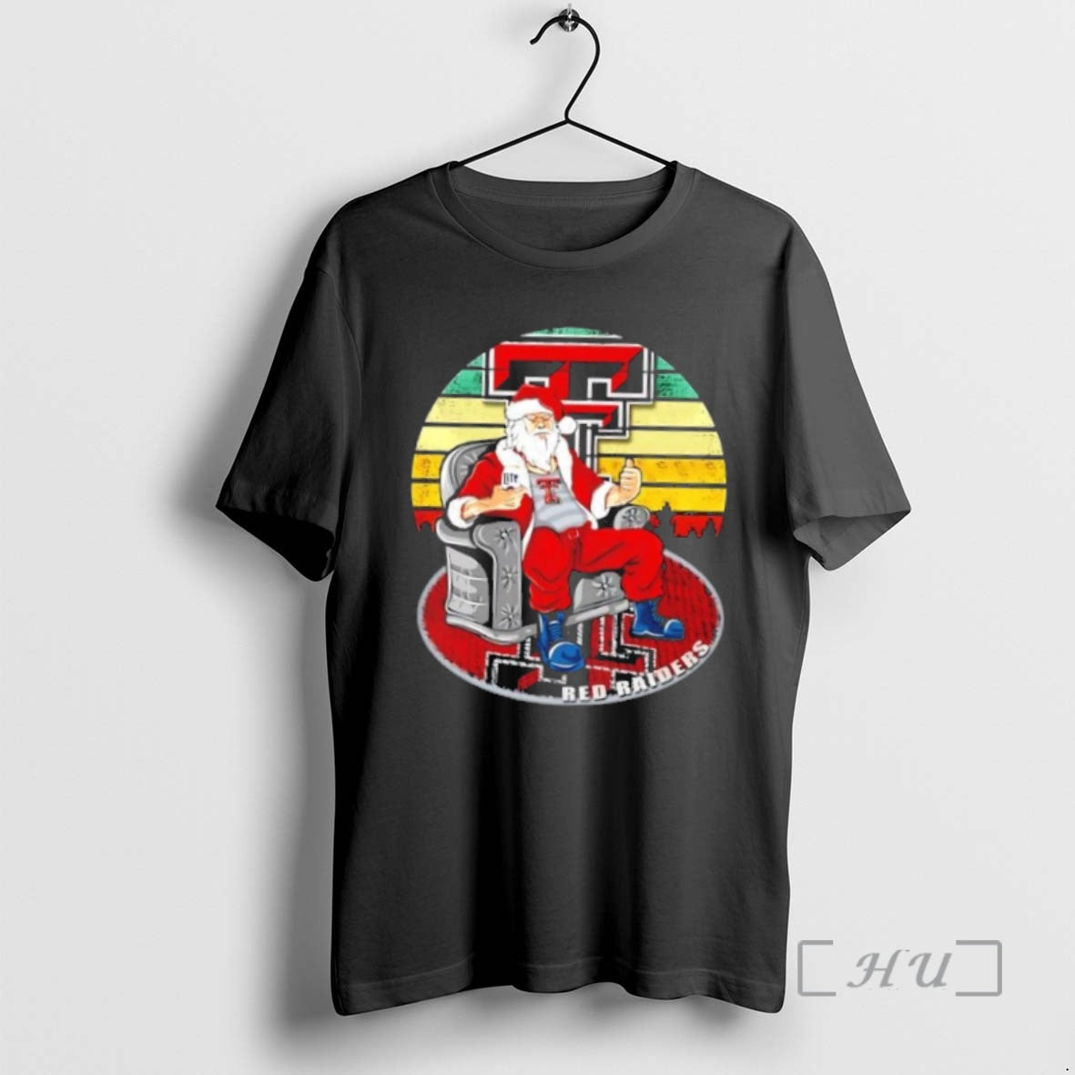Officials Texas Tech Red Raiders X Santa Claus Christmas Vintage Premium T Shirt Sweater