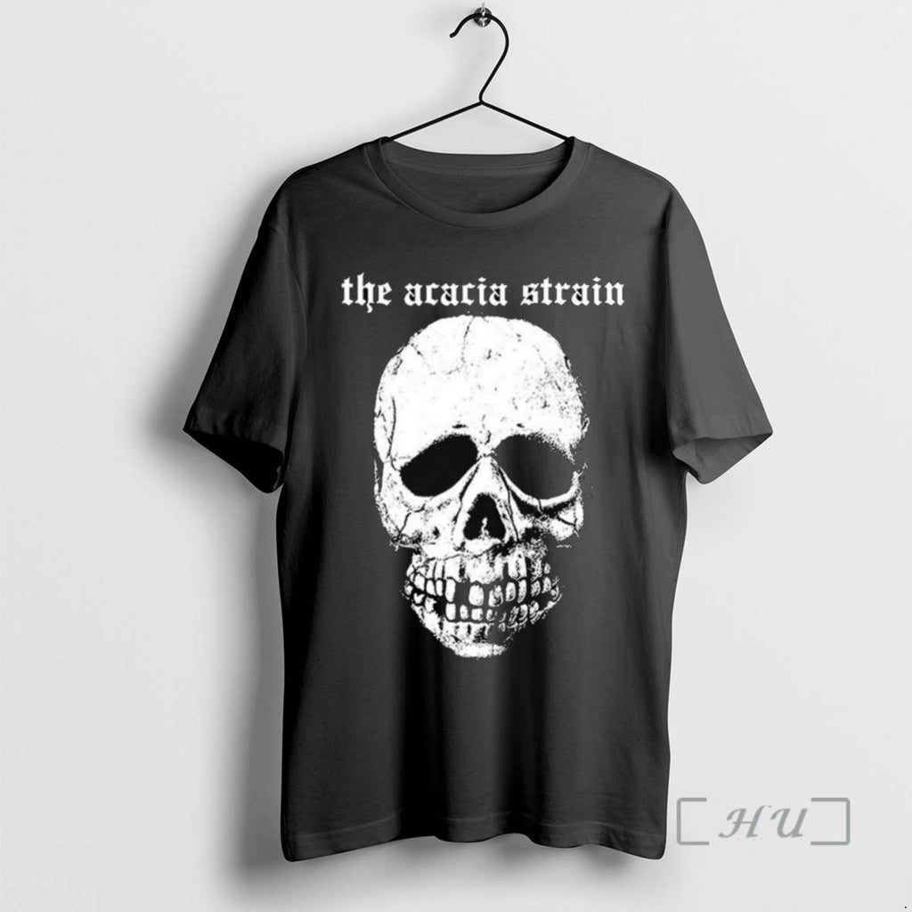 Officials The Acacia Strain Skull Mask 2025 Long Sleve T Shirt Sweater