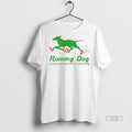 Officials The Big Chill Running Dog Athletic Footwear Centers Logo Tee Shirt Sweater