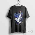 Officials The Catch Dodgers Baseball Graphic Black