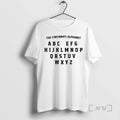 Officials The Cincinnati Alphabet Premium T Shirt Sweater