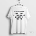 Officials The Cincinnati Alphabet Premium Tee Shirt Sweater
