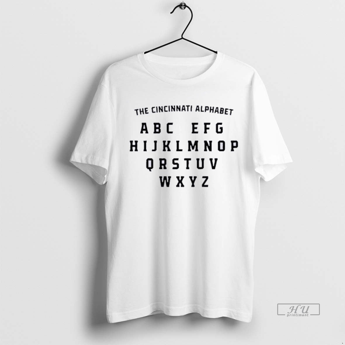 Officials The Cincinnati Alphabet Premium Tee Shirt Sweater