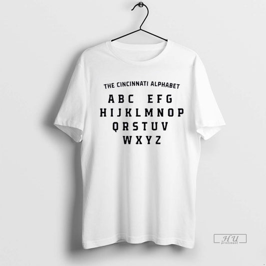 Officials The Cincinnati Alphabet Premium Tee Shirt Sweater