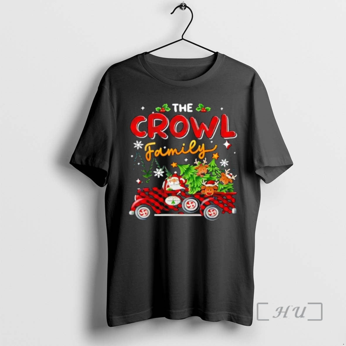 Officials The Crowl Family Christmas Matching Pajamas Group Gift