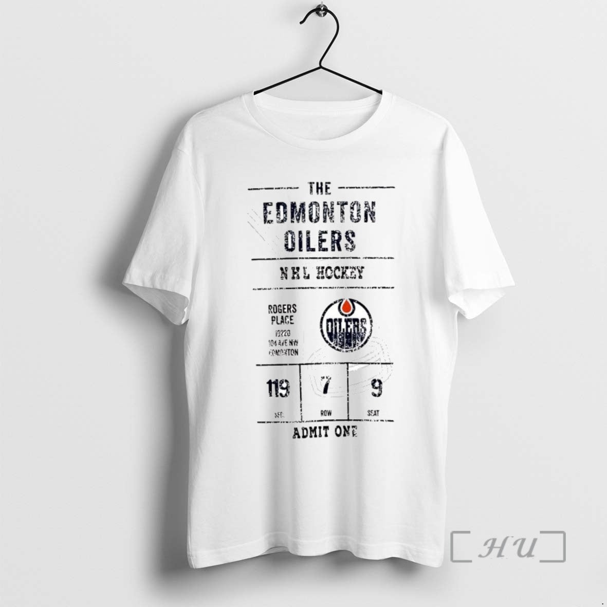 Officials The Edmonton Oilers Nhl Hockey Admit One