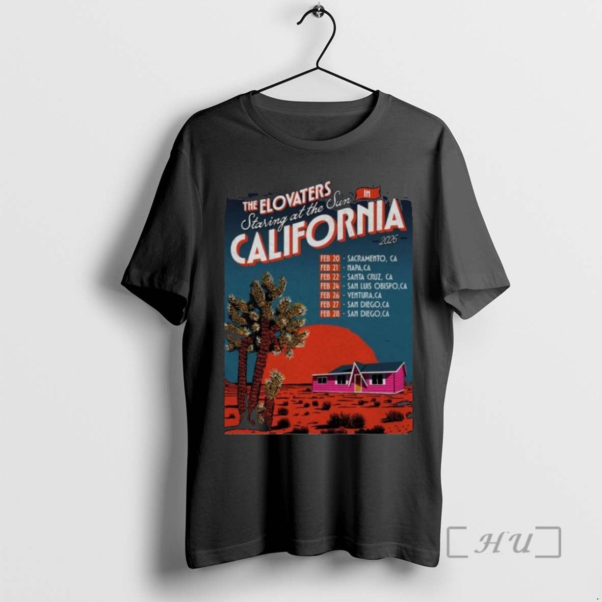 Officials The Elovaters Live Show February 2026 Long Sleve T Shirt Sweater