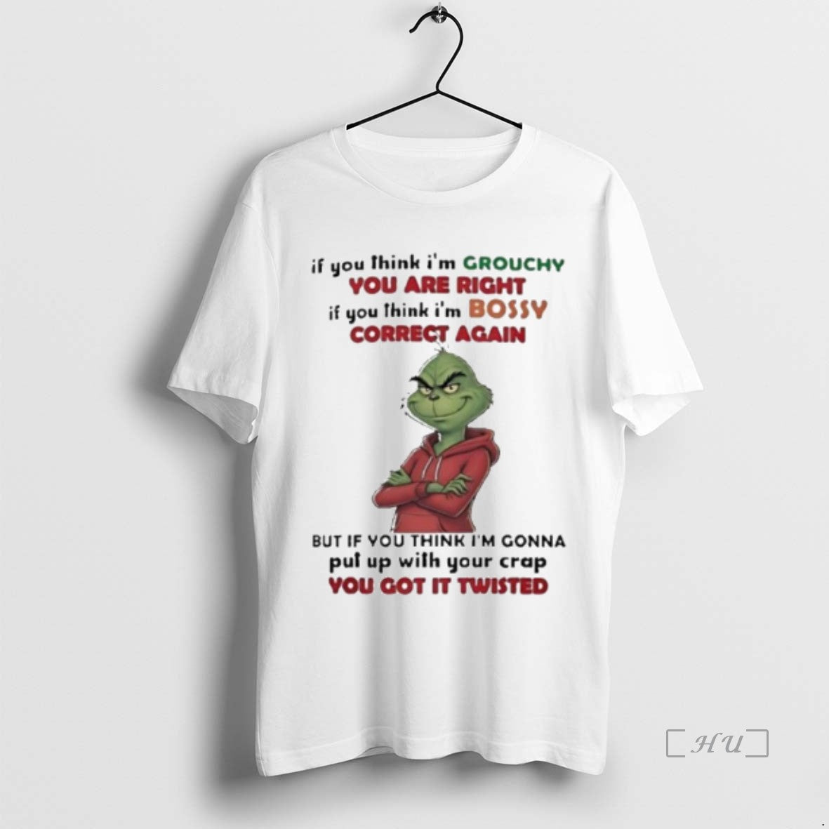 Officials The Grinch If You Think Im Grouchy You Are Right Premium T Shirts Sweater