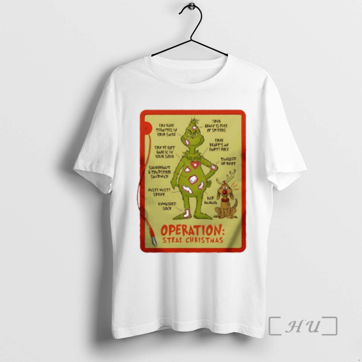 Officials The Grinch Operation Steal Christmas Premium T Shirt Sweater