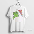 Officials The Grinch Feeling Extra Grinchy Today Christmas Graphic Tee Shirt Sweater