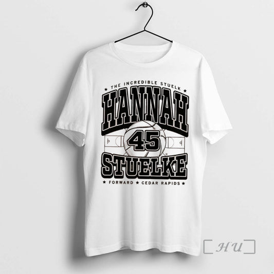 Officials The Incredible Stuelk Hannah Stuelke Forward Cedar Rapids 45 Baseball T Shirt Sweater