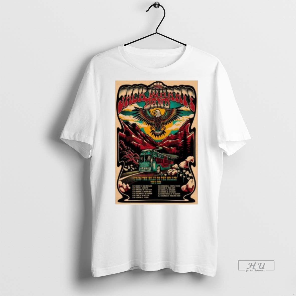 Officials The Jack Wharff Band From The Hills To The Holler Tour 2026 Premium Tee