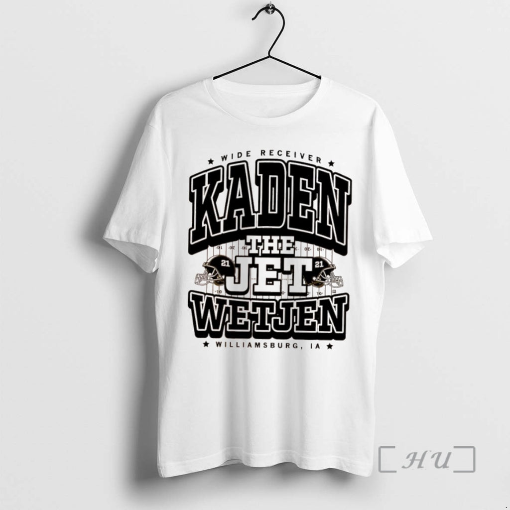 Officials The Jet Wide Receiver Kaden Wetjen Williamsburg Ia 21 Baseball T Shirt Sweater