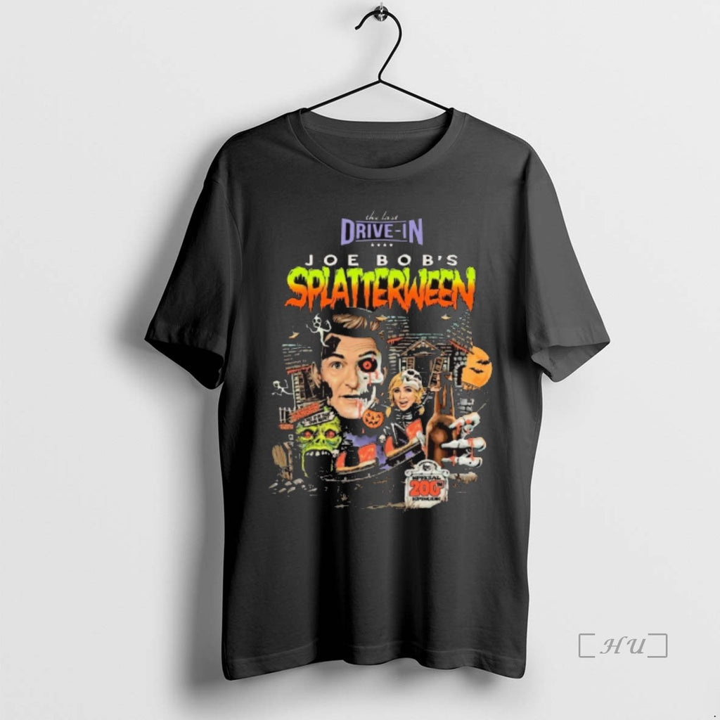 Officials The Last Drive In Joe Bobs Splatterween Special 200th Episode 2025 T Shirt Sweater