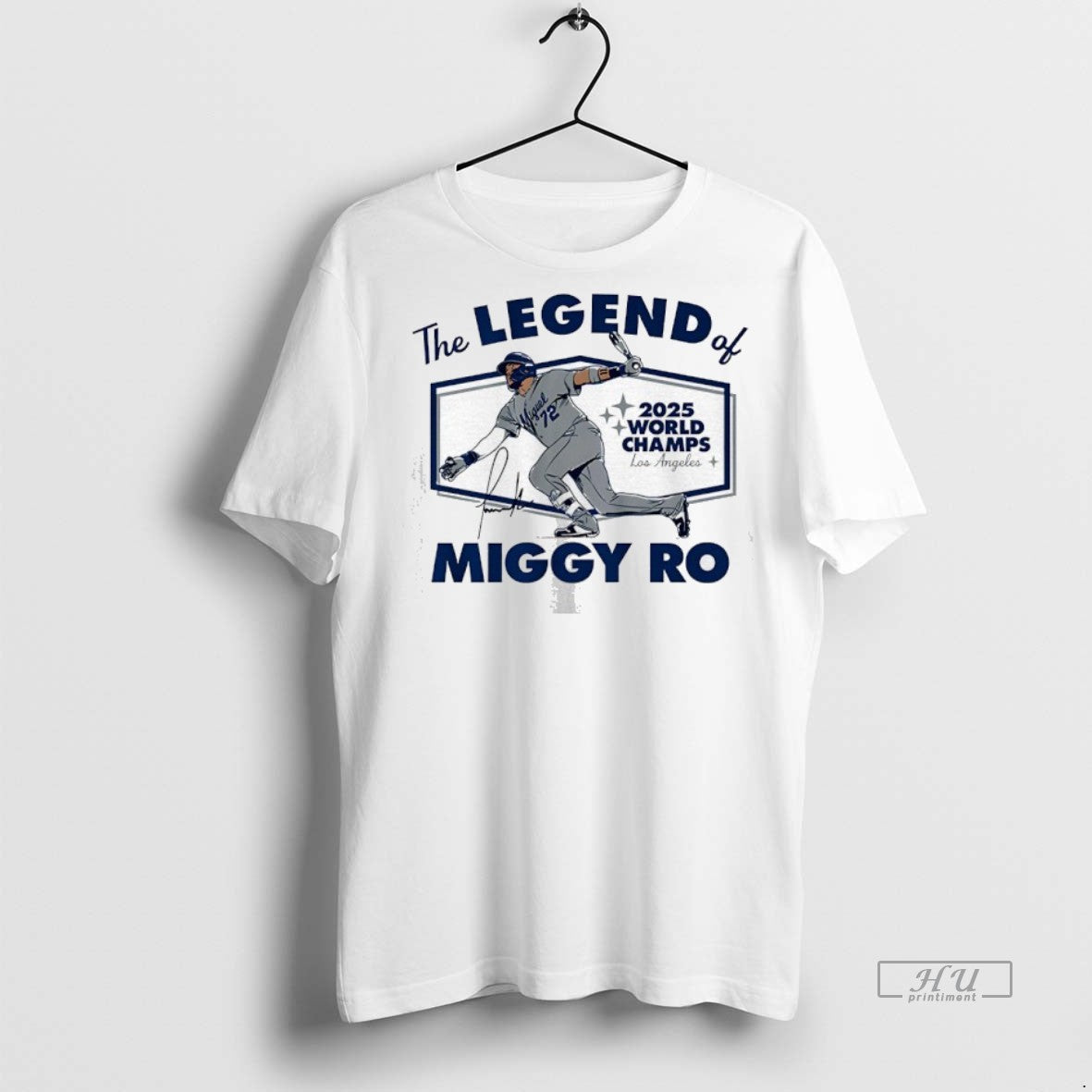 Officials The Legend Of Miggy Ro 2025 World Series Miguel Rojas Los Angeles Dodgers Premium