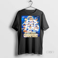 Officials The Los Angeles Dodgers 2025 World Series Champions Graphic Premium Tee Shirt Sweater