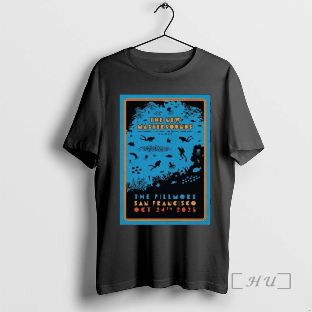 Officials The New Mastersounds The Fillmore San Francisco Long Sleve Tee Shirt Sweater