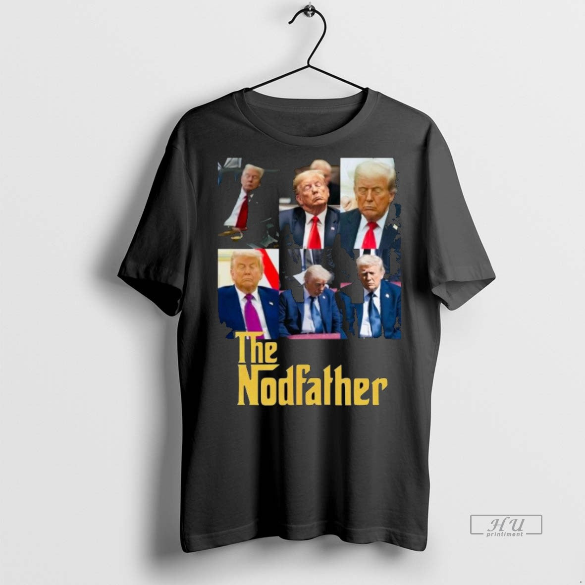 Officials The Nodfather Funny Trump Sleeping Premium Tee Shirt Sweater