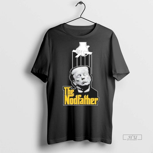 Officials The Nodfather Trump Sleeping Funny Premium Tee Shirt Sweater