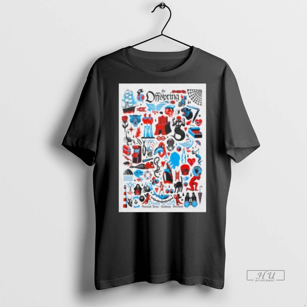 Officials The Offspring On Oct 28 2025 In Hamburg Germany Tour Tee Shirt Sweater