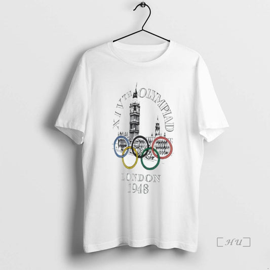 Officials The Olympic Heritage Collection London 1948 Logo Premium T Shirt Sweater