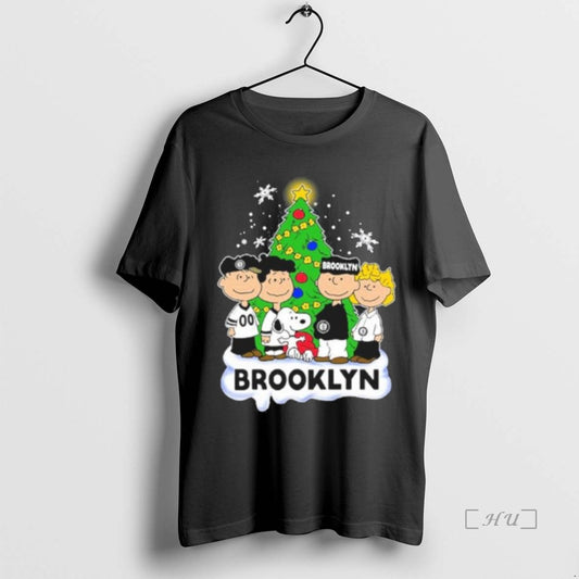 Officials The Peanuts Brooklyn Nets Merry Christmas
