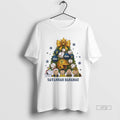 Officials The Peanuts Savannah Bananas Baseball Christmas Tree Premium Tee Shirt Sweater