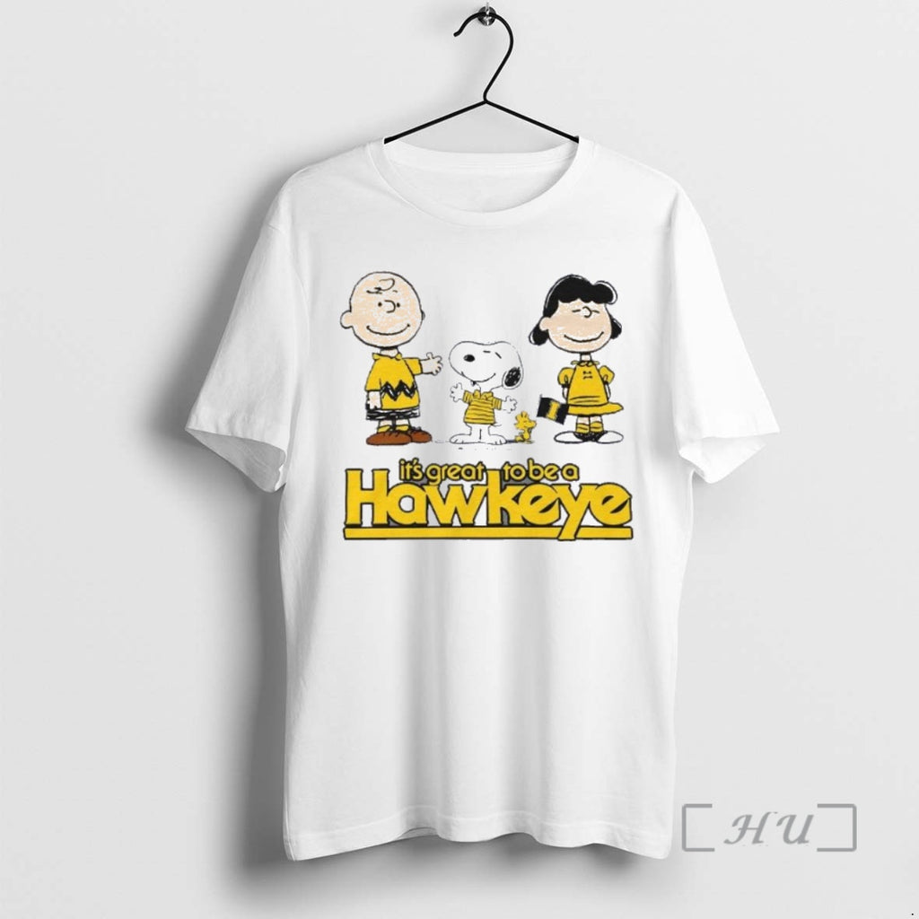 Officials The Peanuts University Of Iowa Its Great To Be A Hawkeye T Shirt Sweater