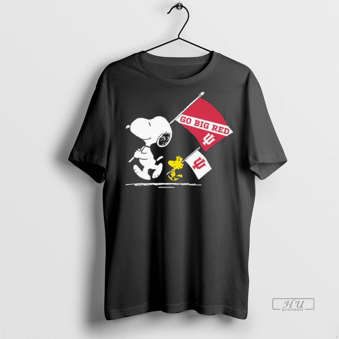 Officials The Peanuts X Indiana Gameday Go Big Red Premium Tee Shirt Sweater