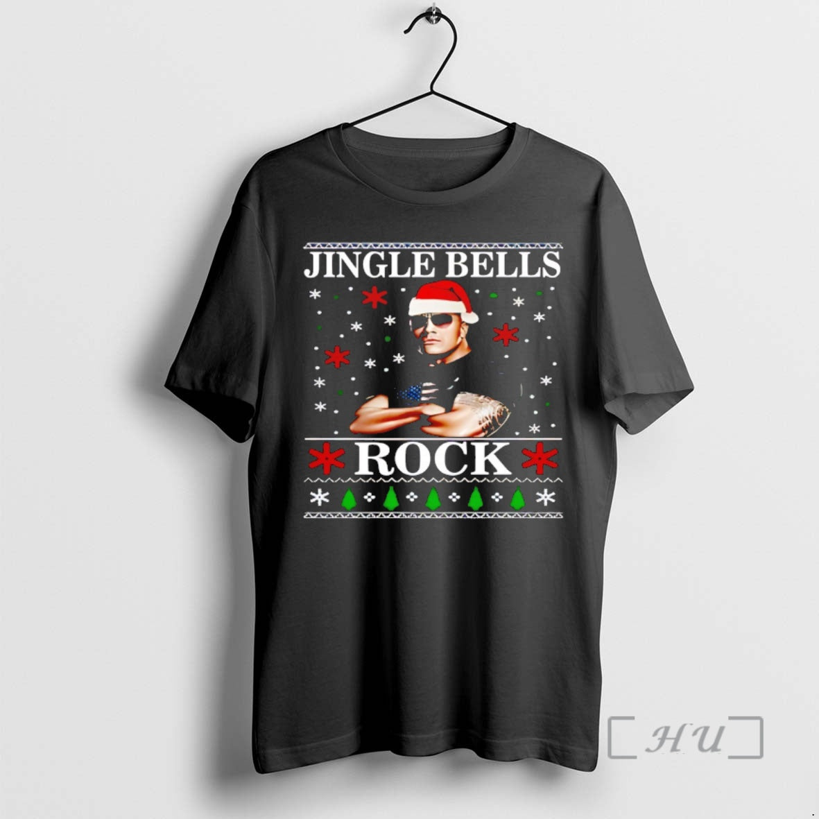 Officials The Rock Jingle Bell Rock Christmas Premium T Shirt Sweater