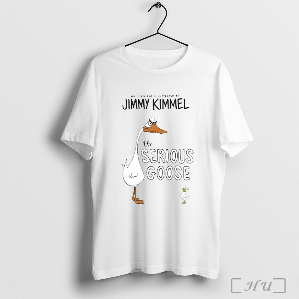 Officials The Serious Goose Illustrated Art T Shirt