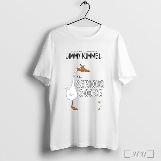 Officials The Serious Goose Illustrated Art T Shirt