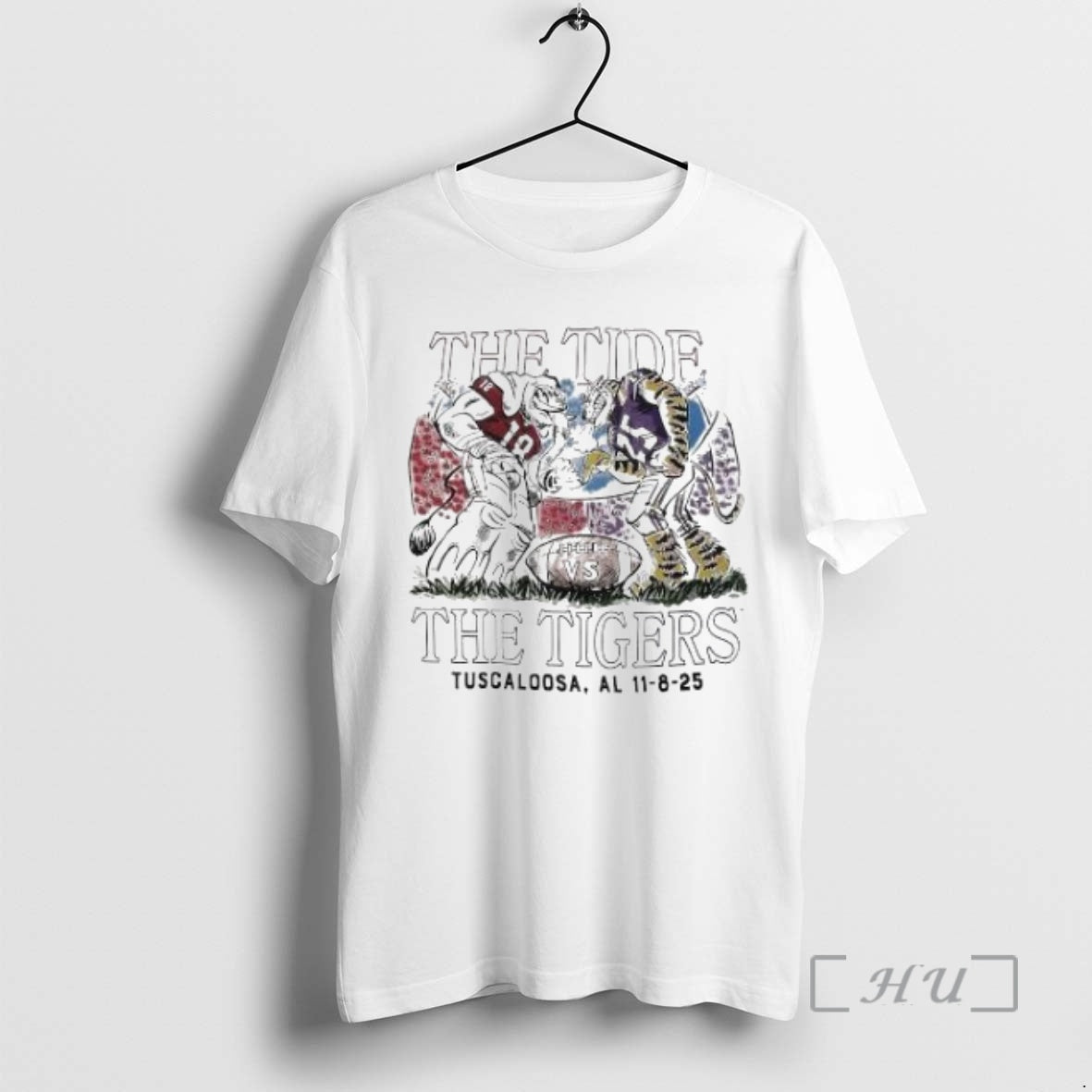 Officials The Tide Vs The Tigers Tuscaloosa Al 11 8 25 Premium T Shirt Sweater