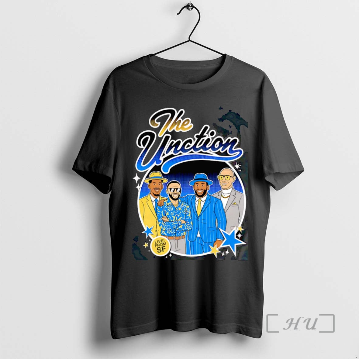 Officials The Unction Golden State Warriors Caricature Cartoon T Shirt Sweater