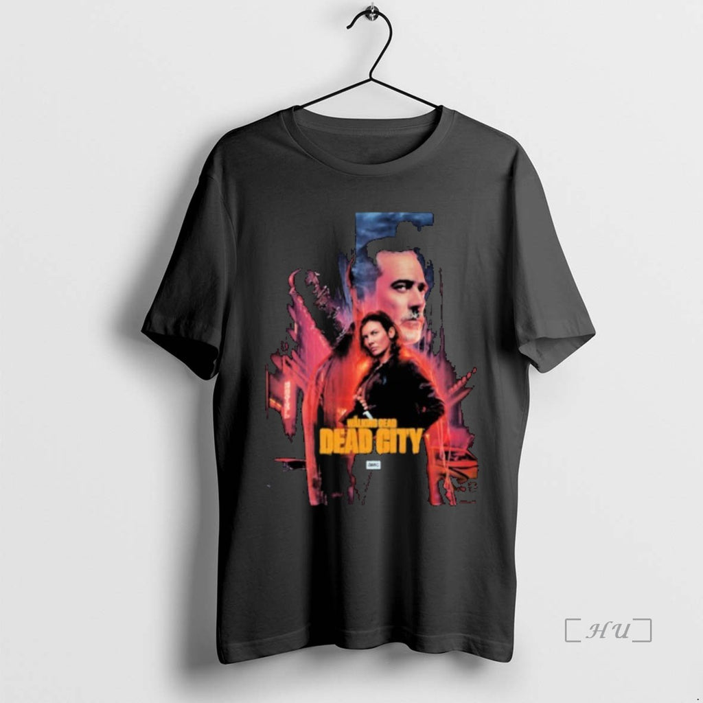Officials The Walking Dead Dead City Season 2 Key Art Negan Premium T Shirt Sweater